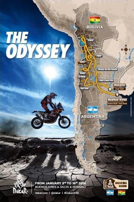 Dakar 2016. Il nuovo percorso