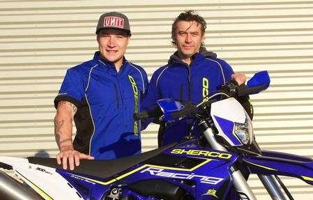 Matthew Phillips e Sherco. Insieme nel 2016