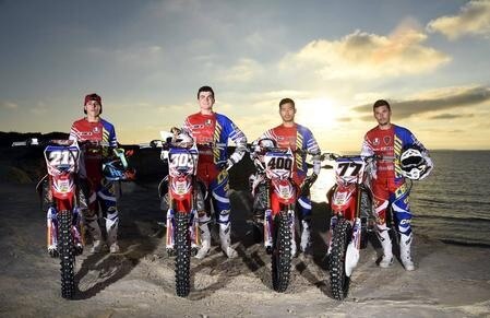 Team Honda RedMoto 2016. Official photoshooting