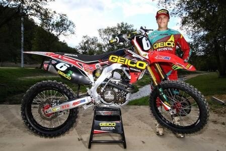 Team GEICO Honda 2017. Arriva Jeremy Martin!