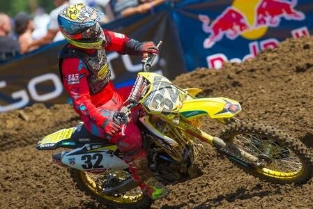 JGRMX Suzuki Team. Phil Nicoletti e Matt Bisceglia in 250