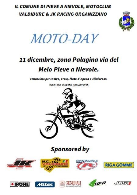 Moto-Day 2016. Appuntamento da non perdere a Pieve a Nievole