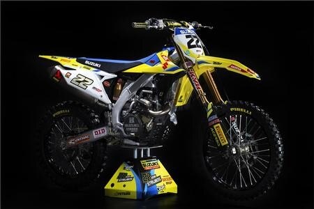 Suzuki World MXGP Team 2017. Svelata la nuova RM-Z450WS