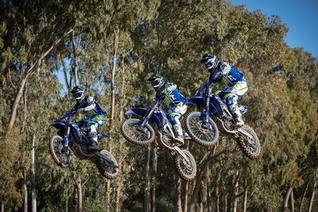 ASTES4-TESAR Yamaha Official EMX250 Team. Charboneau, Lapucci e van de Moosdijk per il 2018