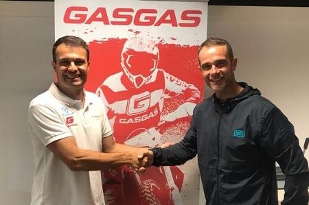 Gas Gas Enduro Factory 2018.  Arriva Johnny Aubert