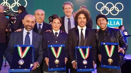 Collare d’Oro del CONI. Premiati Cairoli, Fontanesi e il MC Pavia