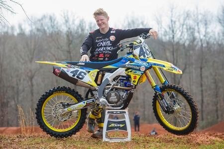 AMA Supercross news. Justin Hill in 450