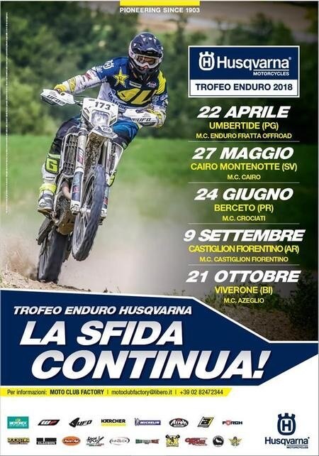 Trofeo Enduro Husqvarna 2018. La sfida continua!