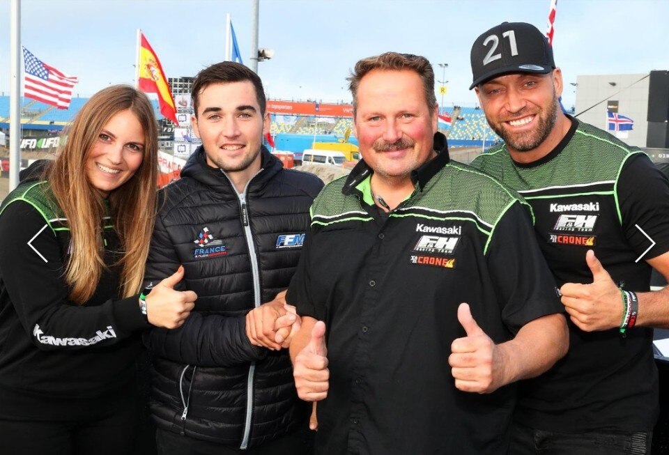 Mathys Boisrame passa al Team F&H Kawasaki 