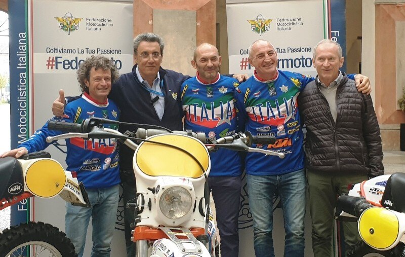 Sei Giorni di Enduro, Passeri, Rinaldi e Sala nel Trofeo Vintage Veterans