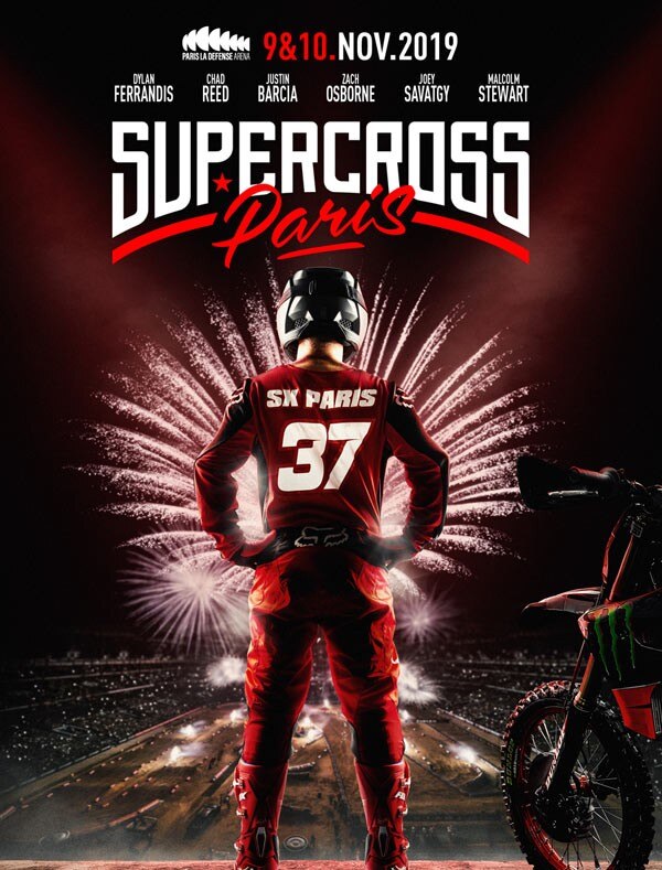 Entry list Paris Supercross 2019 Xoffroad