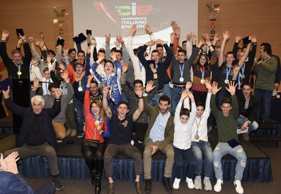 Premiazione dei Campioni Italiani di Enduro 2019
