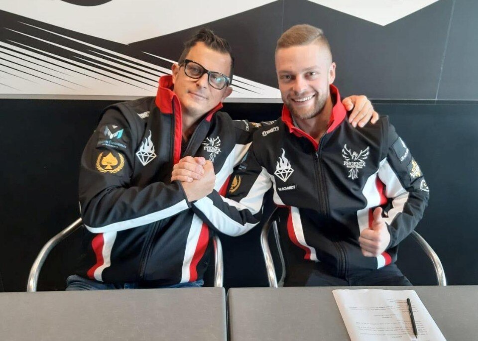 Marc Reiner Schmidt nel Mondiale Supermoto con il Team Phoenix