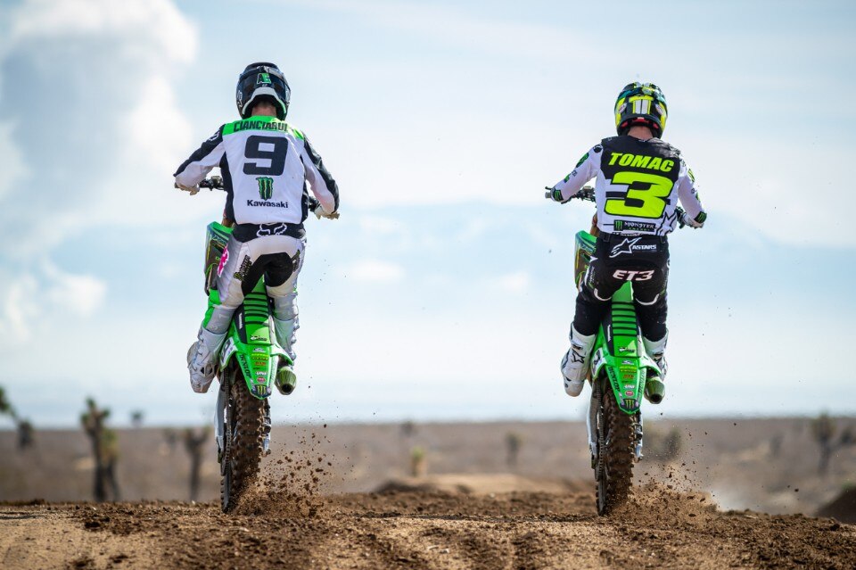 Photo Shoot Monster Energy Kawasaki USA 2020