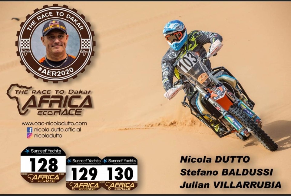 Nicola Dutto all’Africa Eco Race 2020