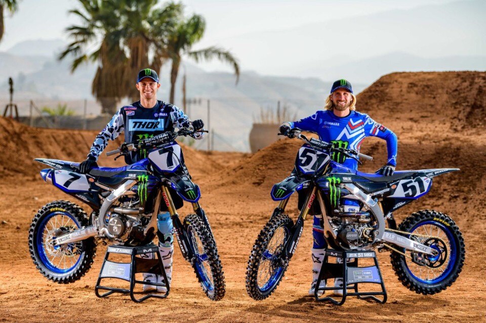 Photo Shoot Monster Energy Yamaha Factory Racing Team