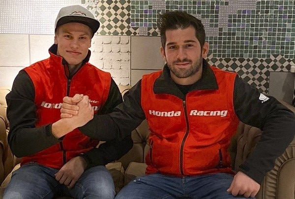 Roni Kytonen nel Mondiale Junior 2020 con Honda RedMoto