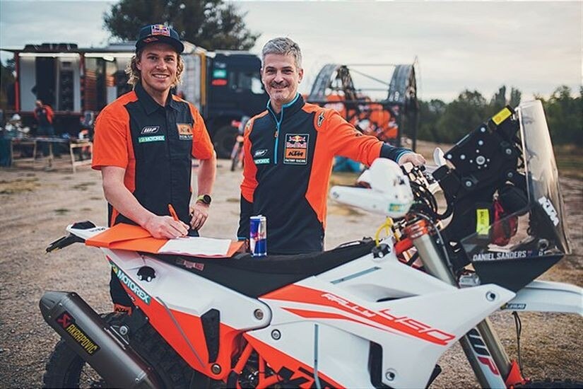 Daniel Sanders torna in KTM Factory per lanciarsi nel mondo dei Rally 