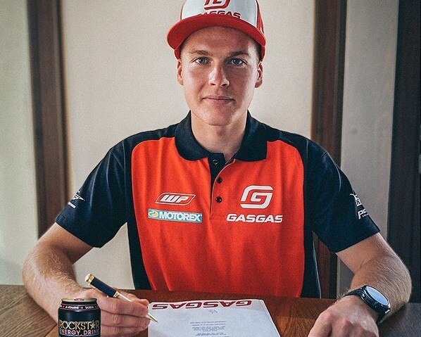 Pauls Jonass e Brian Bogers con GasGas Factory