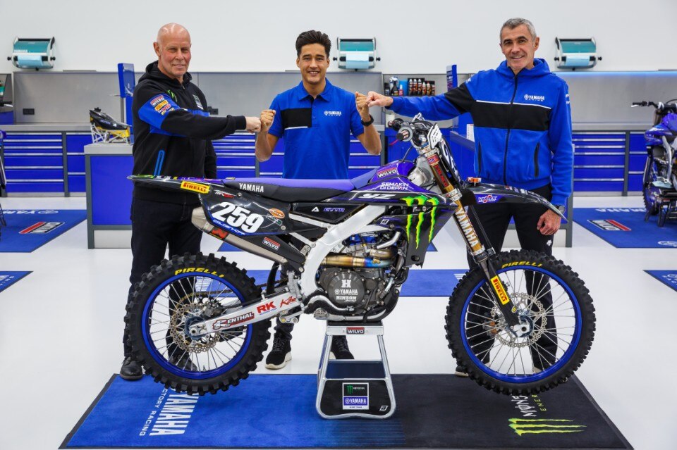 Glenn Coldenhoff nuovo pilota Monster Energy Yamaha Factory MXGP 