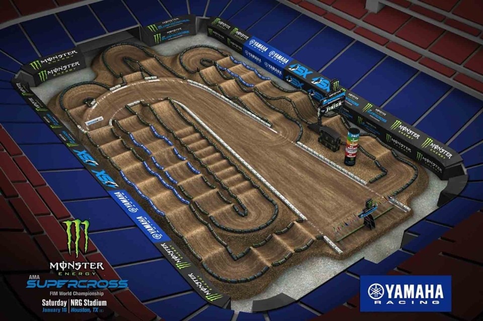2021 AMA Supercross Track Maps