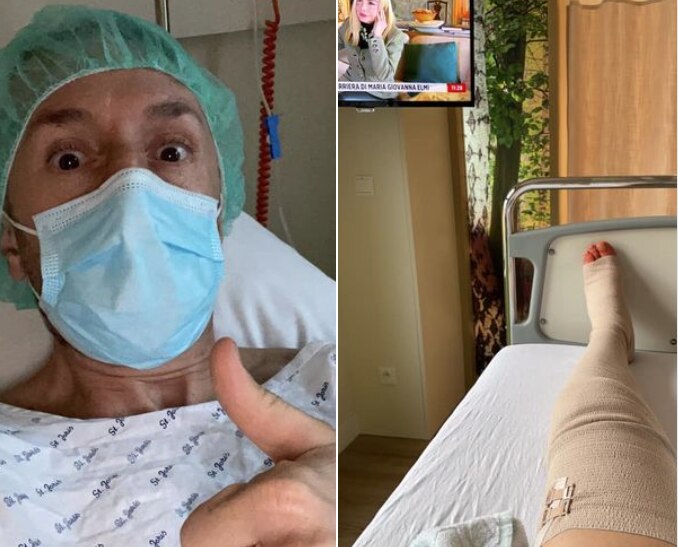 Cairoli operato al ginocchio