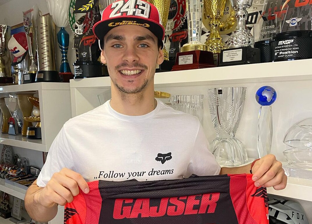 Vuoi vincere la maglia da gara di Tim Gajser?