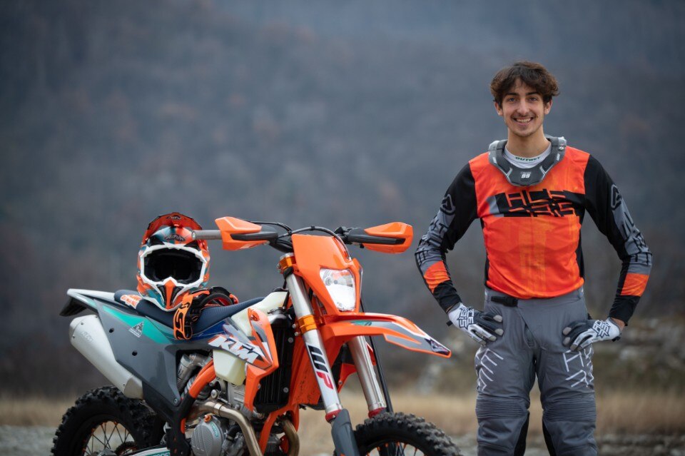 Andrea Verona con KTM Italia nel Mondiale Enduro