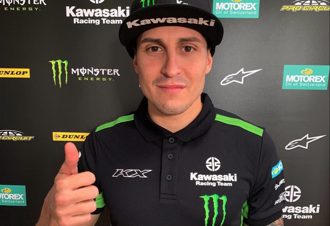  Ivo Monticelli con Monster Energy Kawasaki Racing Team. E' ufficiale