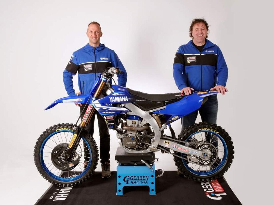 Kevin Strijbos  con il Team Gebben Van Venrooy Yamaha Racing