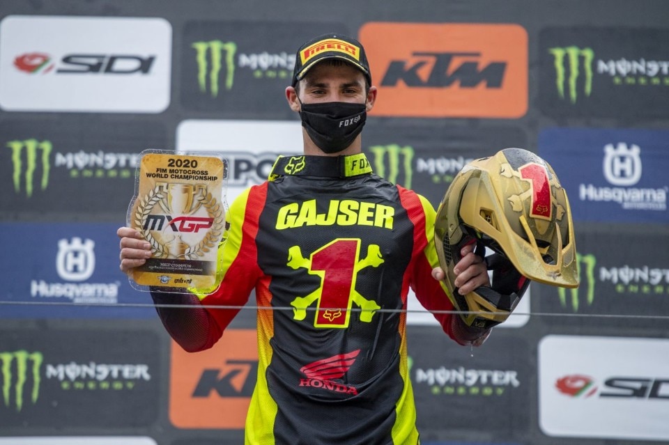 Tim Gajser guarda con fiducia al 2021