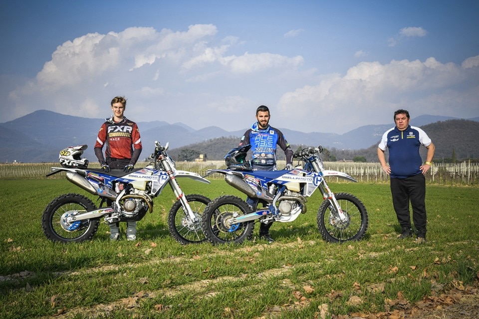 Team Osellini Husqvarna e Claudio Spanu ancora insieme Team Osellini Husqvarna e Claudio Spanu ancora insieme
