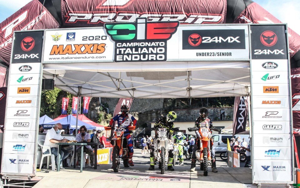 Il Campionato Italiano Enduro Under23/Senior comincia ad Arma di Taggia