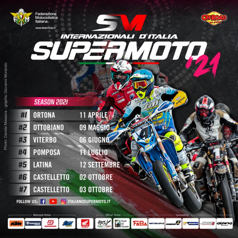 Internazionali d’Italia Supermoto 2021, round #1 a Ortona
