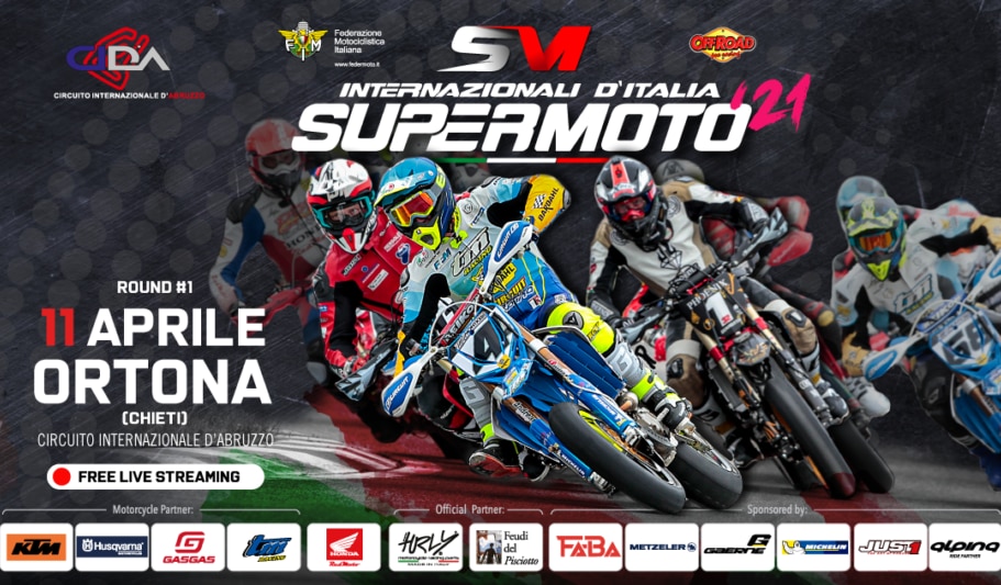 Internazionali d’Italia Supermoto 2021, round #1 a Ortona