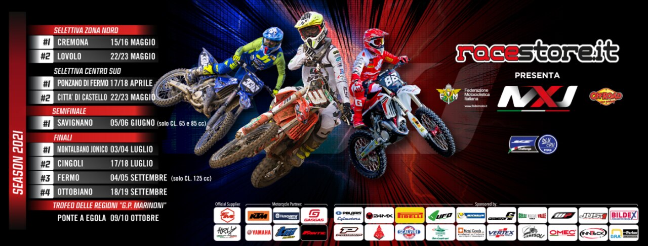 Campionato Italiano MX Junior, prima selettiva Centro Sud