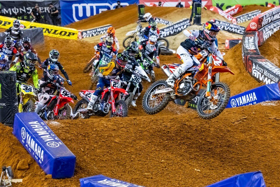 2021 AMA Supercross, Salt Lake1 animated track maps