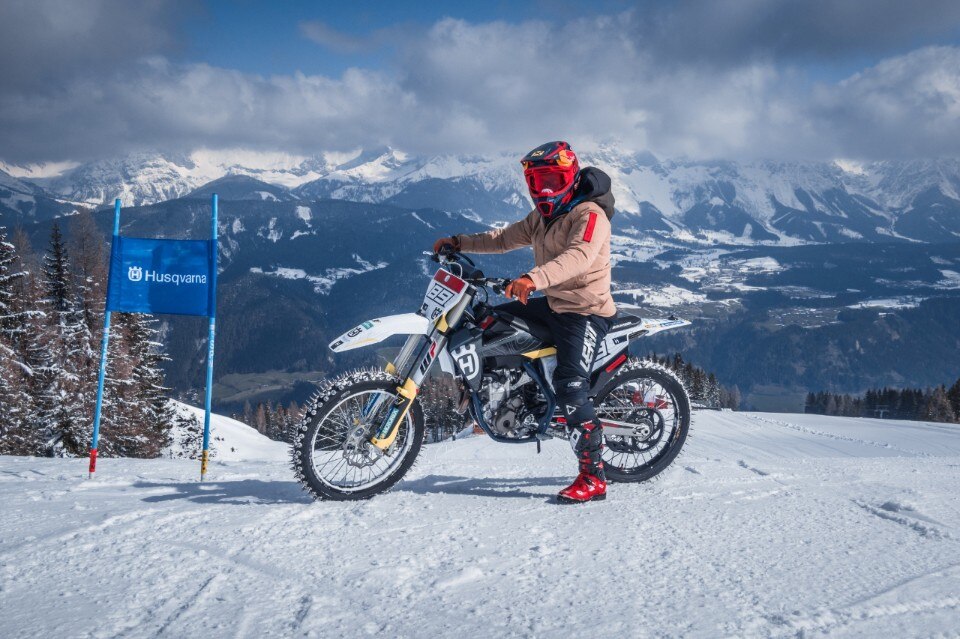 Marcel Hirscher ambasciatore del marchio Husqvarna