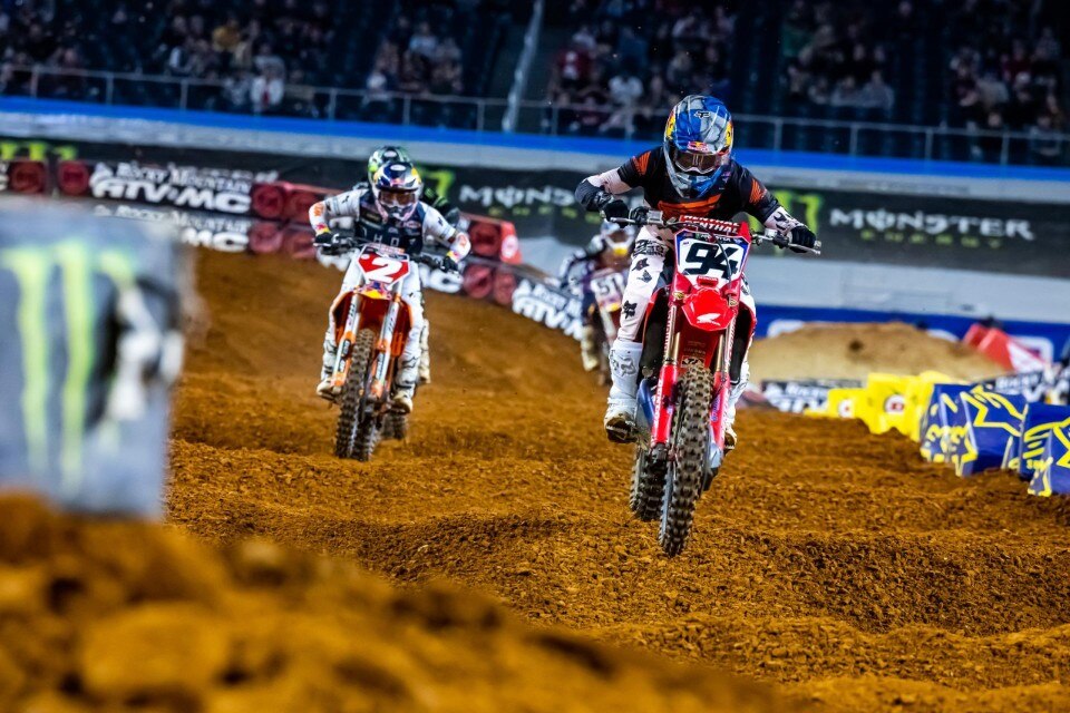 2021 AMA Supercross, Salt Lake2 animated track maps