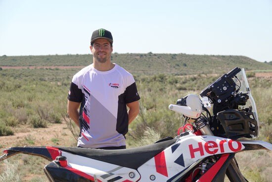 Franco Caimi firma con Hero MotoSports Team Rally