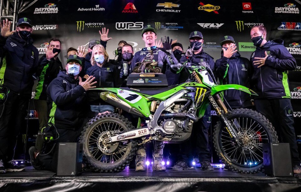 Separazione tra Kawasaki e Eli Tomac 