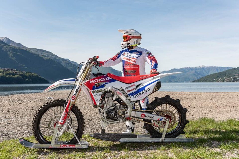 Luca Colombo tenterà di attraversare lo Stretto di Messina in moto 