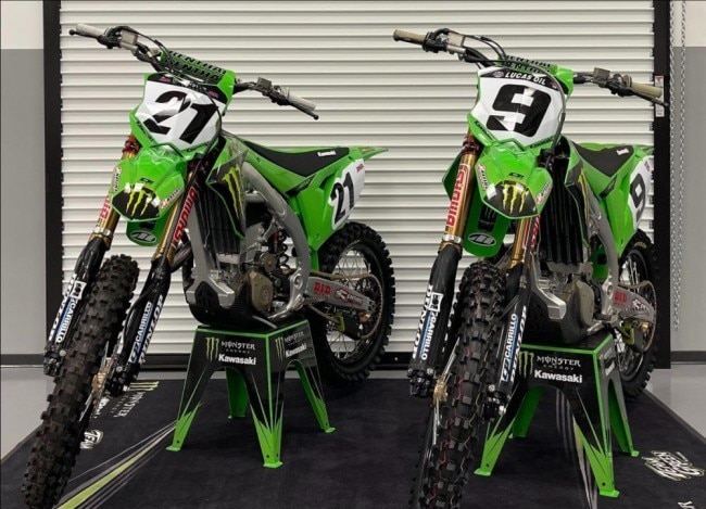 Jason Anderson con il Team Monster Energy Kawasaki 
