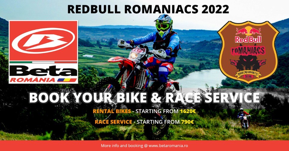 Noleggia una Beta e corri il Red Bull Romaniacs 2022! Noleggia una Beta e corri il Red Bull Romaniacs 2022!