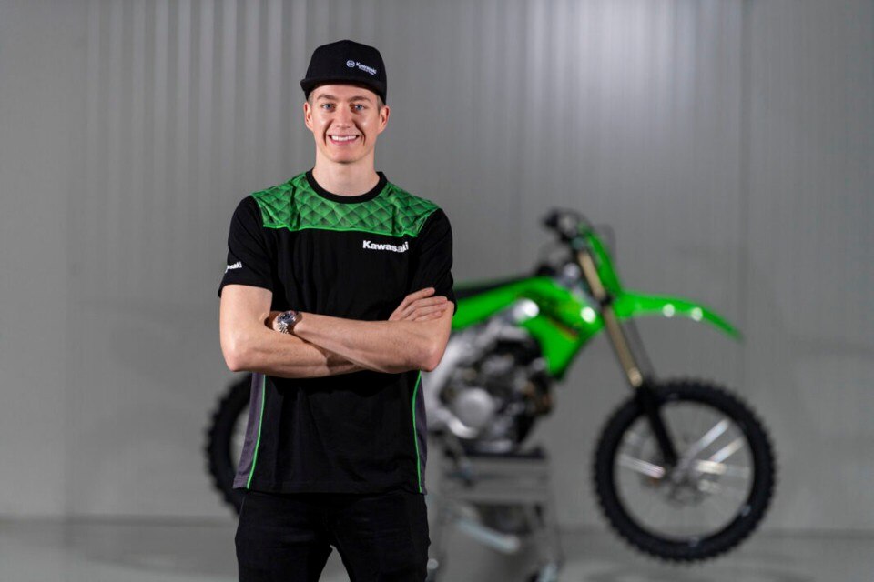 Ben Watson ufficiale Kawasaki in MXGP Ben Watson ufficiale Kawasaki in MXGP
