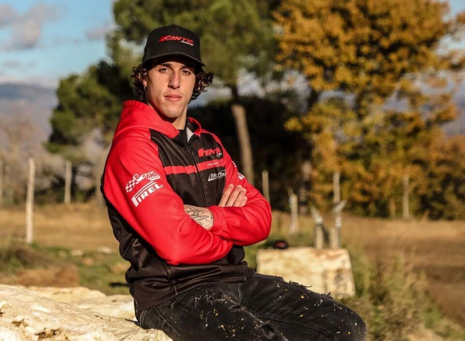 Nicholas Lapucci al Mondiale MXGP con Fantic