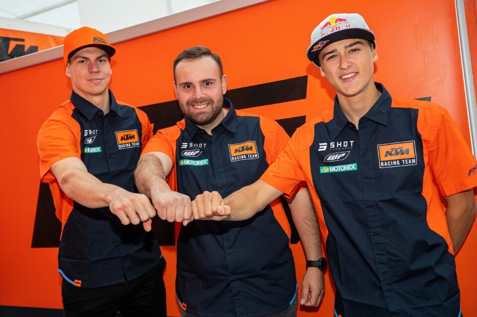 Diga Procross KTM nel 2022 con Thomas Kjer Olsen e Liam Everts 