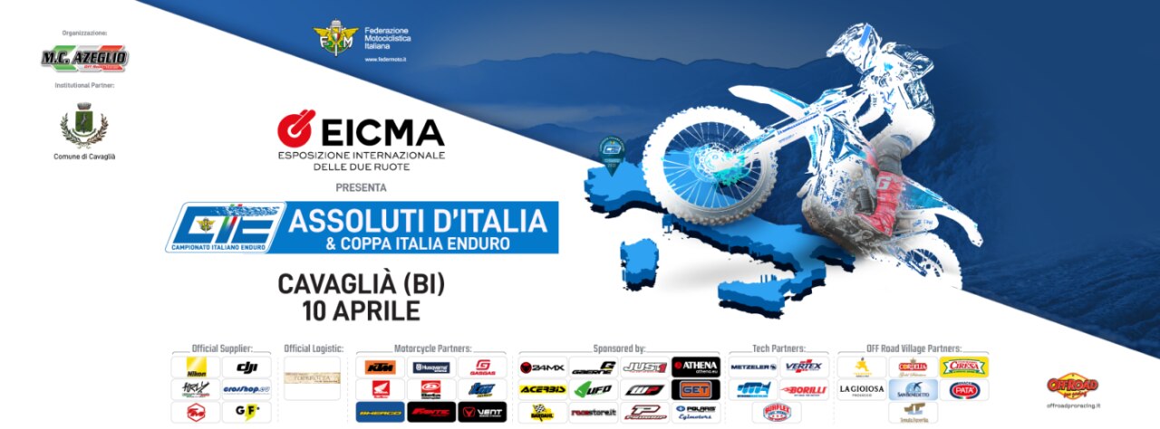 Gli Assoluti d’Italia Enduro arrivano in Piemonte