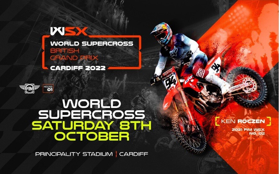 Mondiale Supercoss: la prima prova a Cardiff con Roczen e Tomac