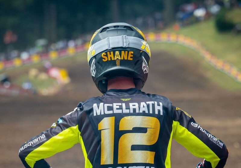 Shane McElrath con Muc-Off/FXR/ClubMX Yamaha 